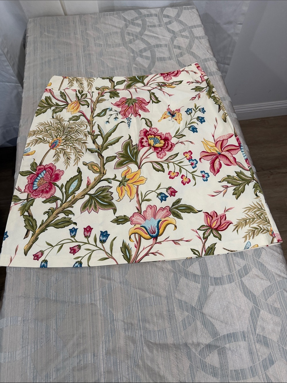 Talbots floral print shirt